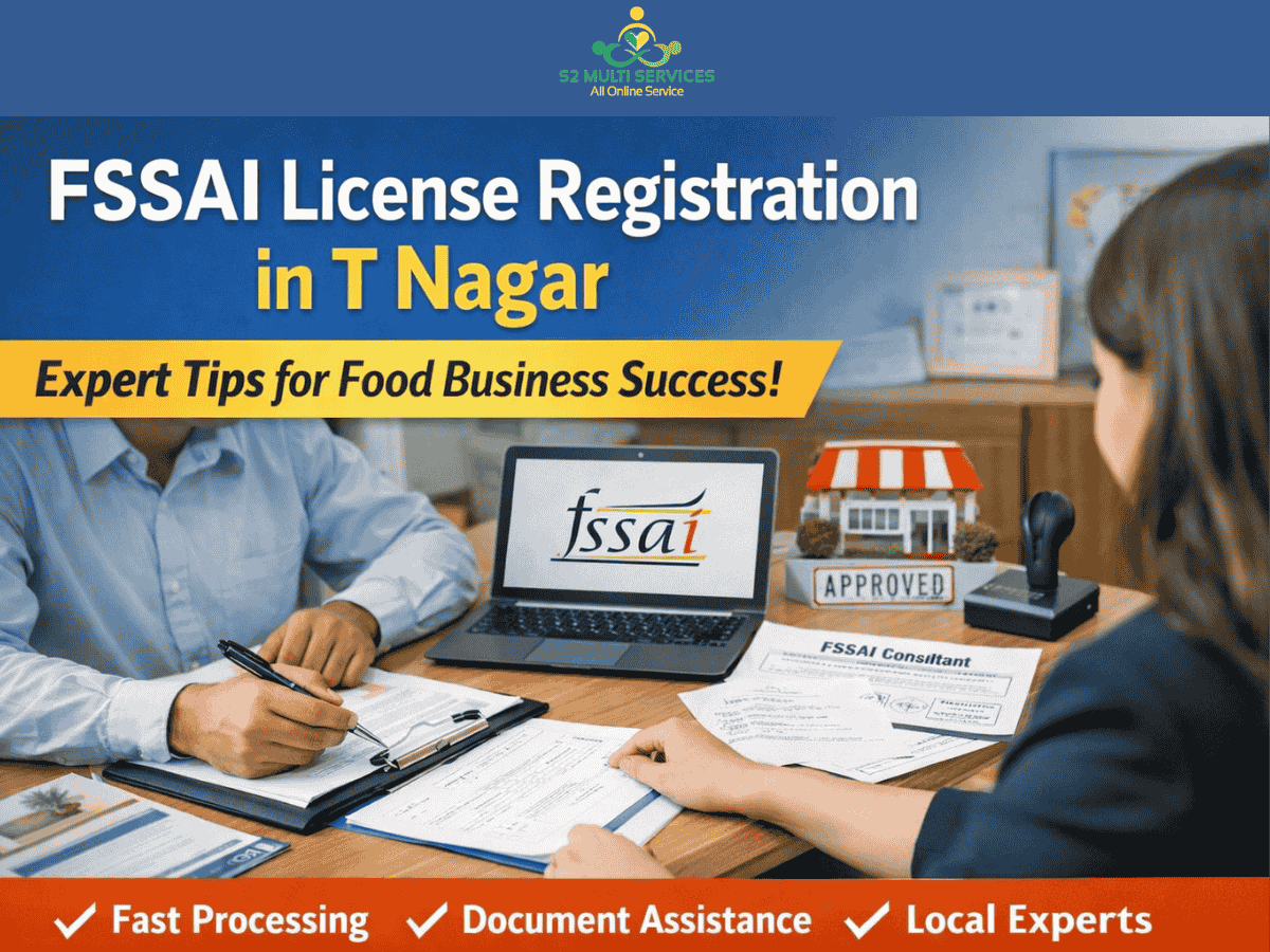 FSSAI License Registration in T Nagar