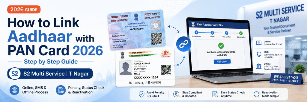 How to Link Aadhaar with PAN Card